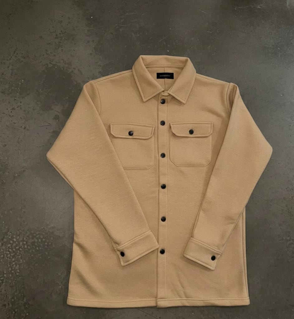 Over shirt beige
